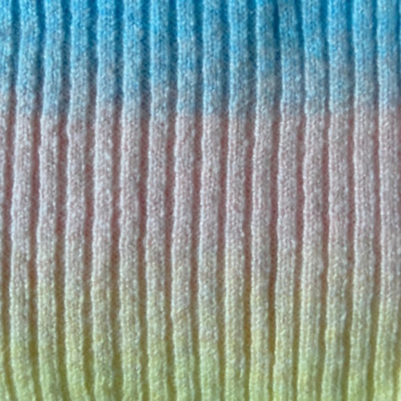 URBAN OUTFITTERS Under Sweater Tank Top Rainbow Ombre Size Small - Picture 4 of 7